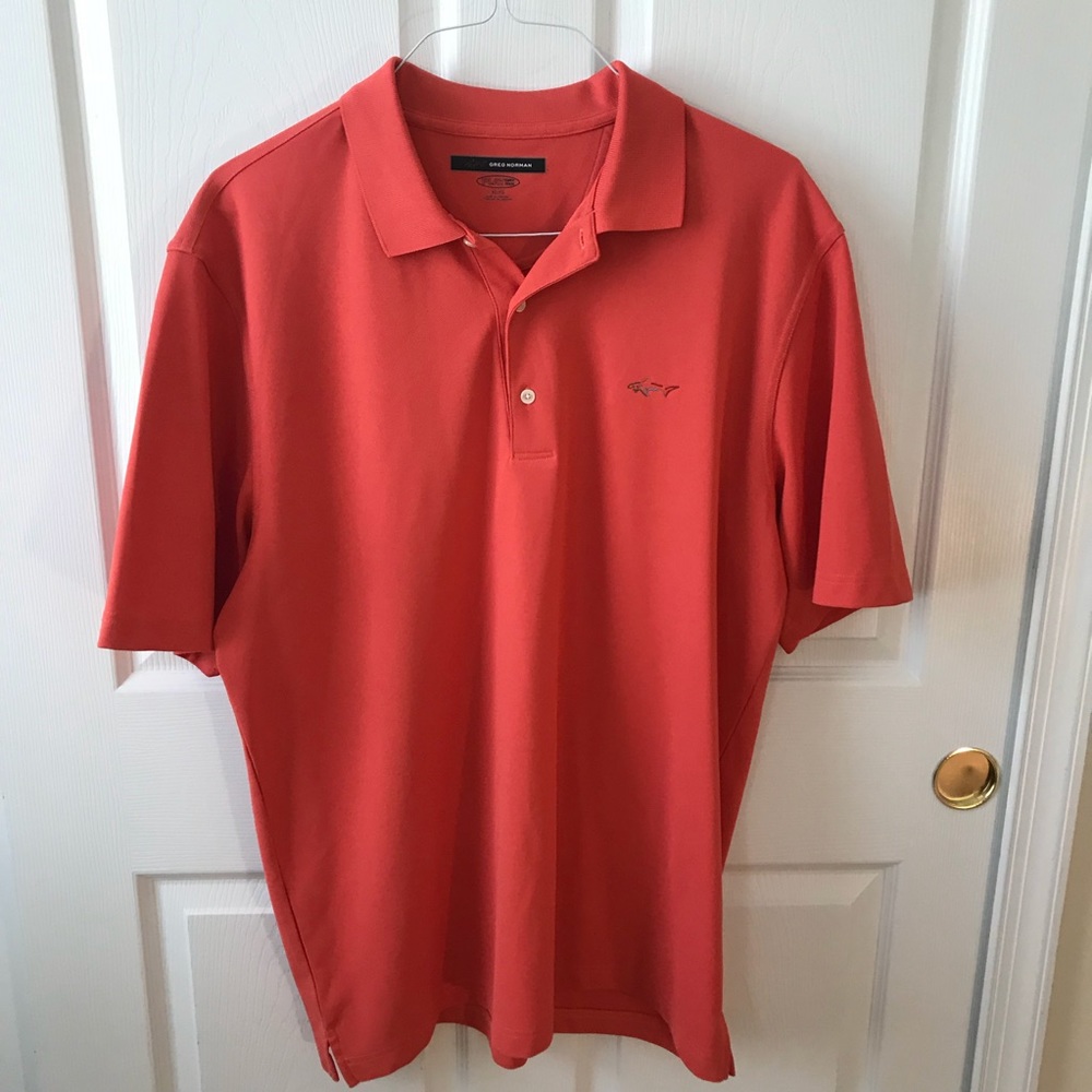 Greg Norman Golf Shirt, Size XL